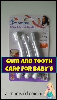 Gum and Tooth Care for Baby's