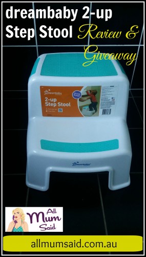 Dreambaby Step Stool Review | All Mum Said