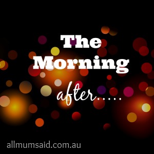 morning after