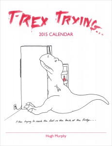 t-rex trying 2015 calendar