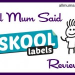 Skool Labels review | All Mum Said