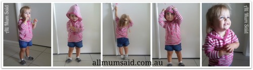 Merino Baby clothes - hoodie