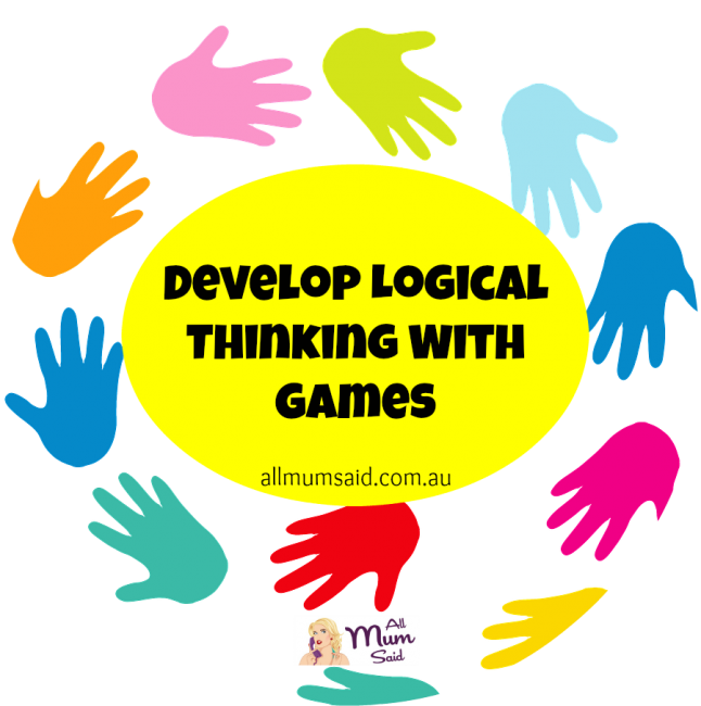 Develop Logical Thinking With Games | Skills at home | All Mum Said