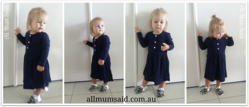 Merino Baby clothes - dress