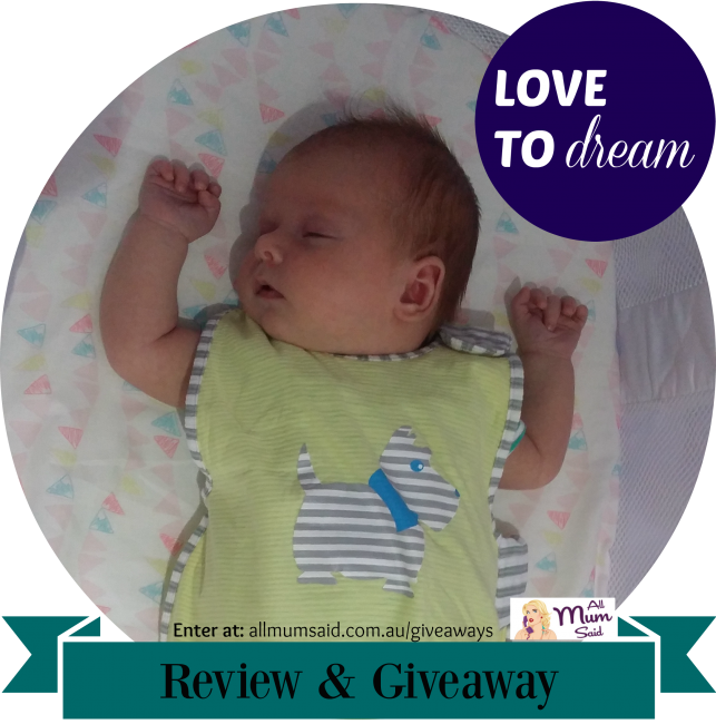 Love to dream nuzzlin sleep bag