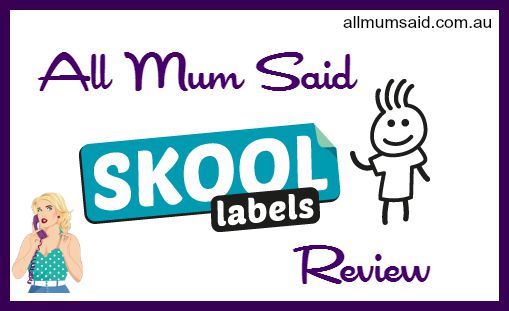 Skool Labels review | All Mum Said