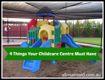 Things Your Childcare Centre Must Have