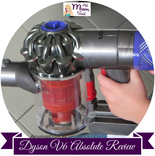 Dyson V6 Absolute review | All Mum Said | cleaning