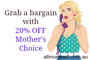 Mother's Choice discount