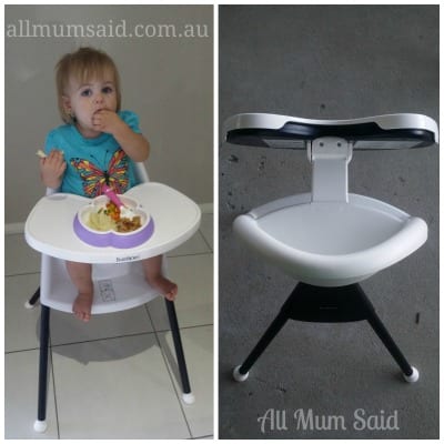 BabyBjorn High Chair in action