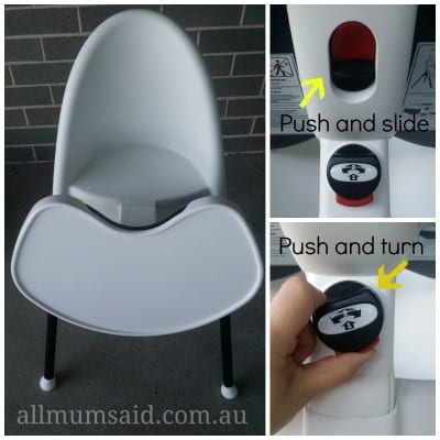 BabyBjorn High Chair locks