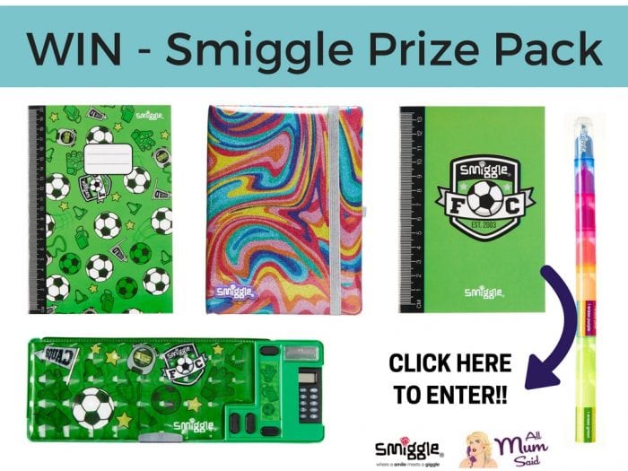 Smiggle back to school Prize Pack All Mum Said 