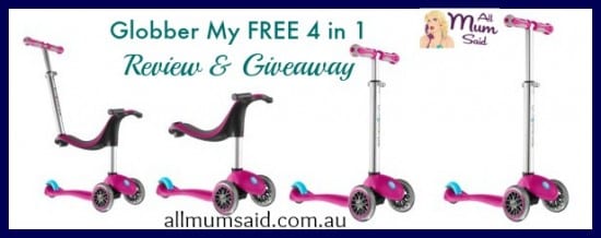 Globber scooter 4 in 1