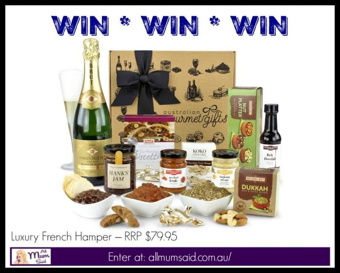 Gourmet gift hamper giveaway