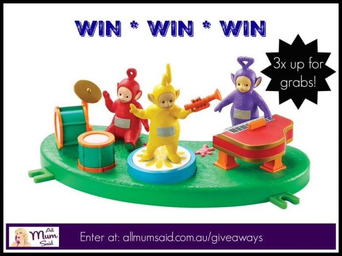 teletubbies toys music day playset giveaway