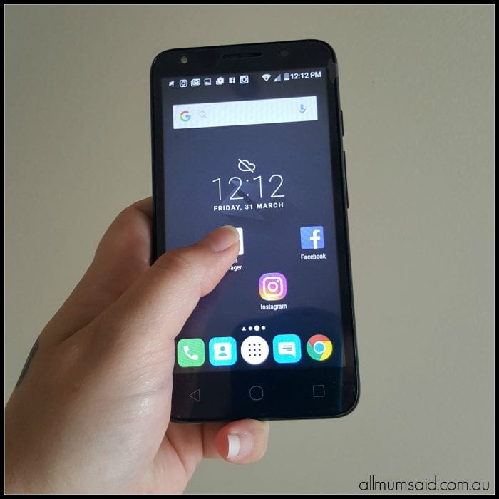 Alcatel Dex smartphone review Boost mobile