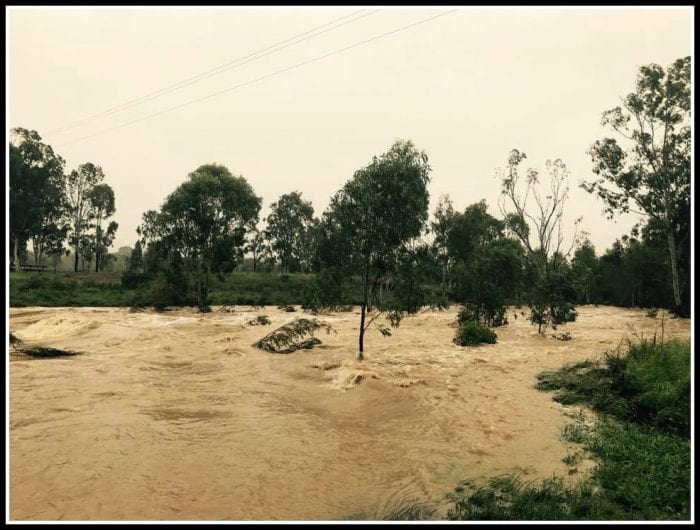 Moranbah flood Cyclone Debbie
