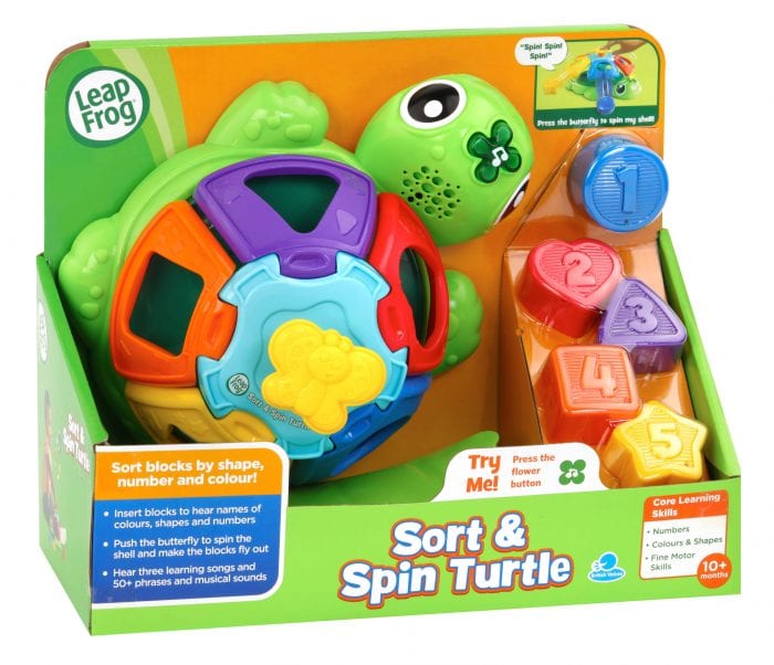 LeapFrog Sort & Spin Turtle