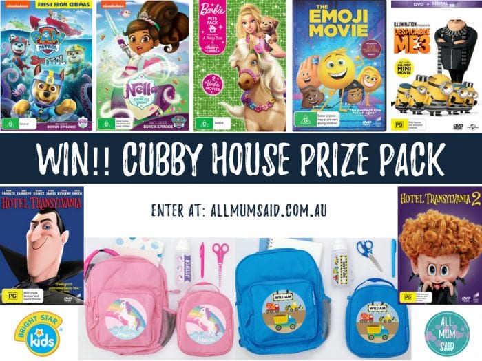 Cubby House giveaway DVD and Bright Star Kids