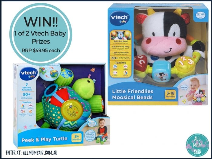 Christmas giveaway - Vtech Baby prize