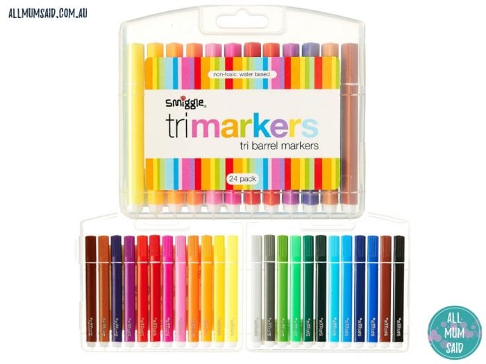smiggle trimarkers